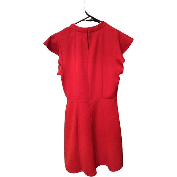 BCBGeneration Fit N Flare Knee Length Dress, Size Small, Jester Red, - Picture 5 of 9